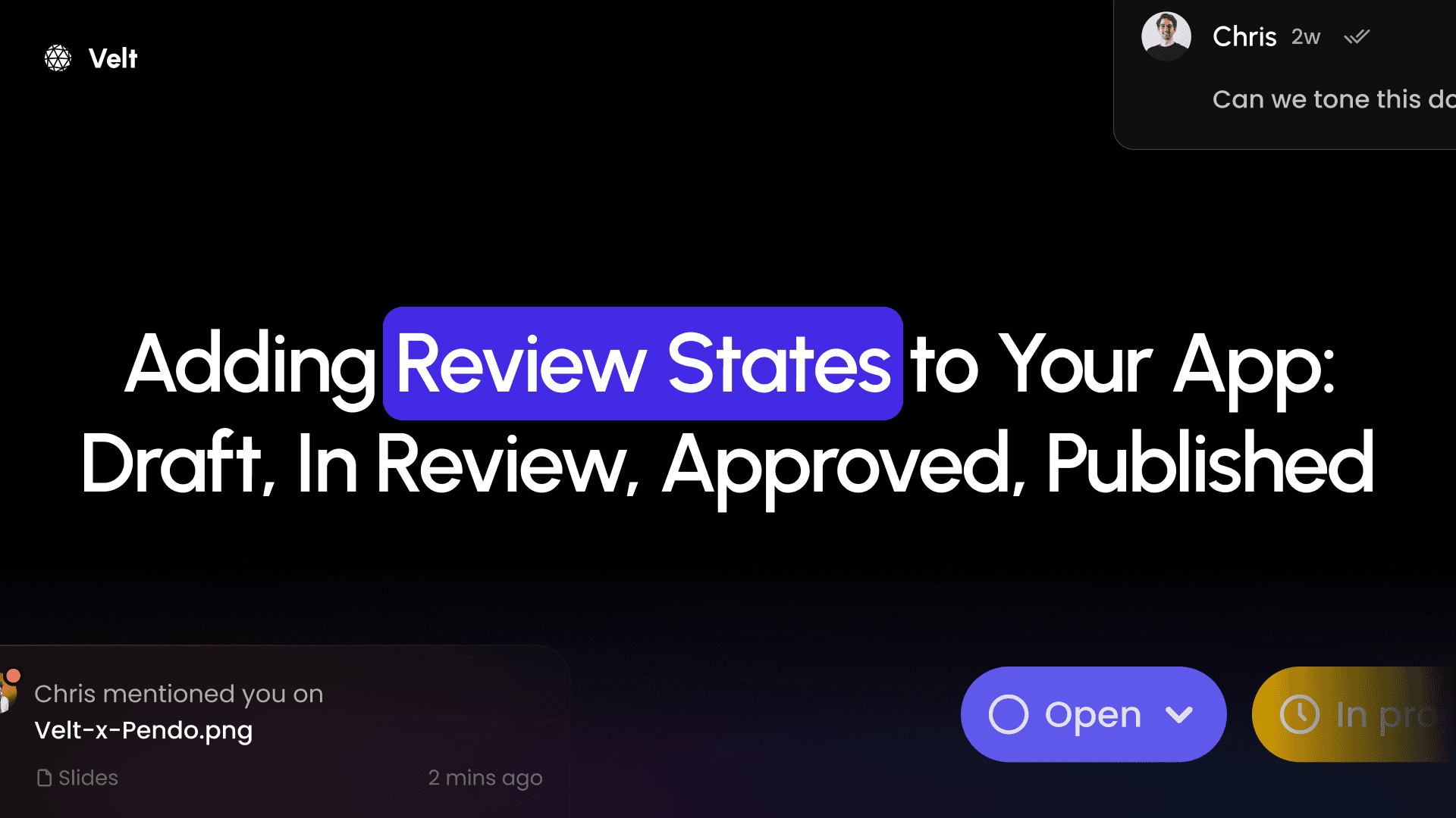Adding Review States to Your App: Draft, In Review, Approved, Published (May 2026)