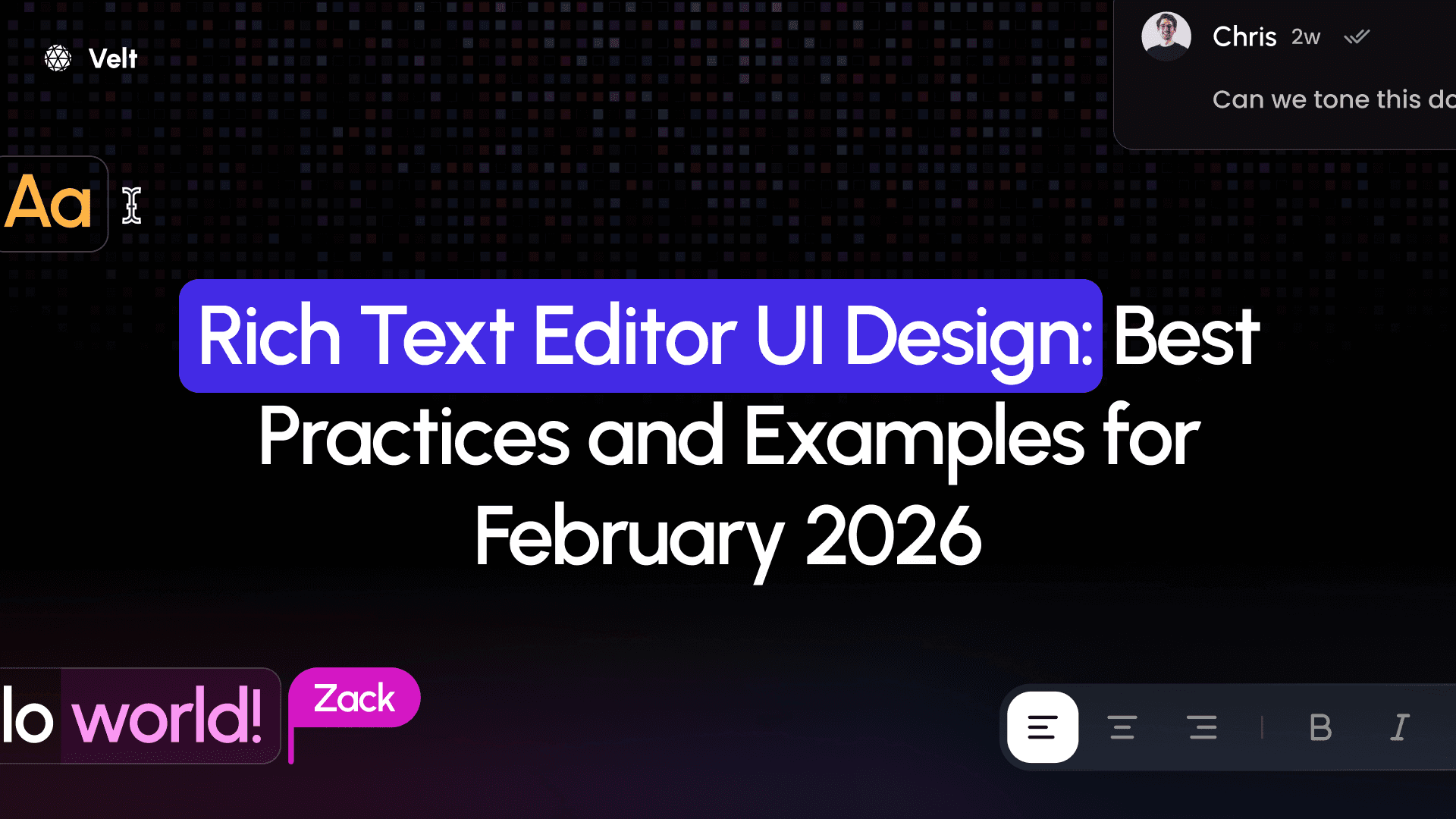 Rich Text Editor UI Design: Best Practices and Examples for February 2026