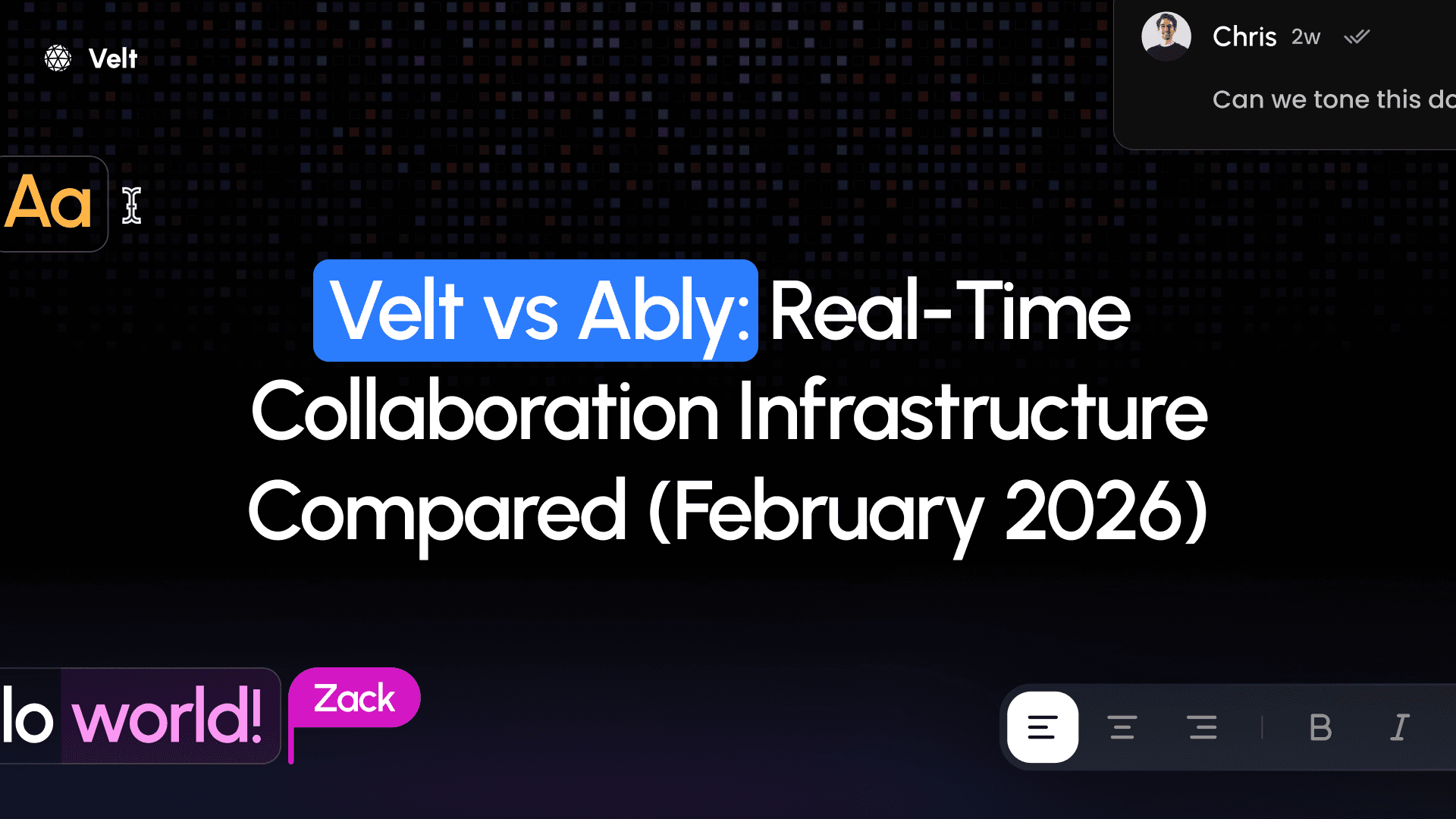 Velt vs Ably: Real-Time Collaboration Infrastructure Compared (February 2026)