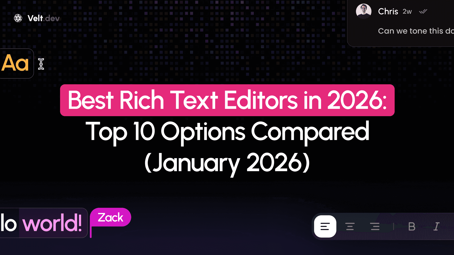 Best Rich Text Editors in 2026: Top 10 Options Compared (January 2026)