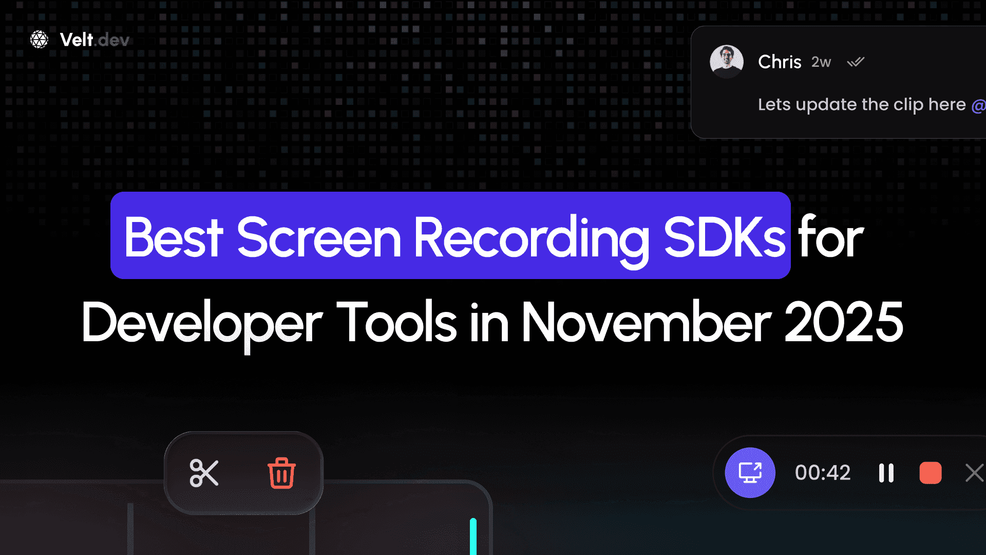 Best Screen Recording SDKs for Developer Tools (January 2026 Update)