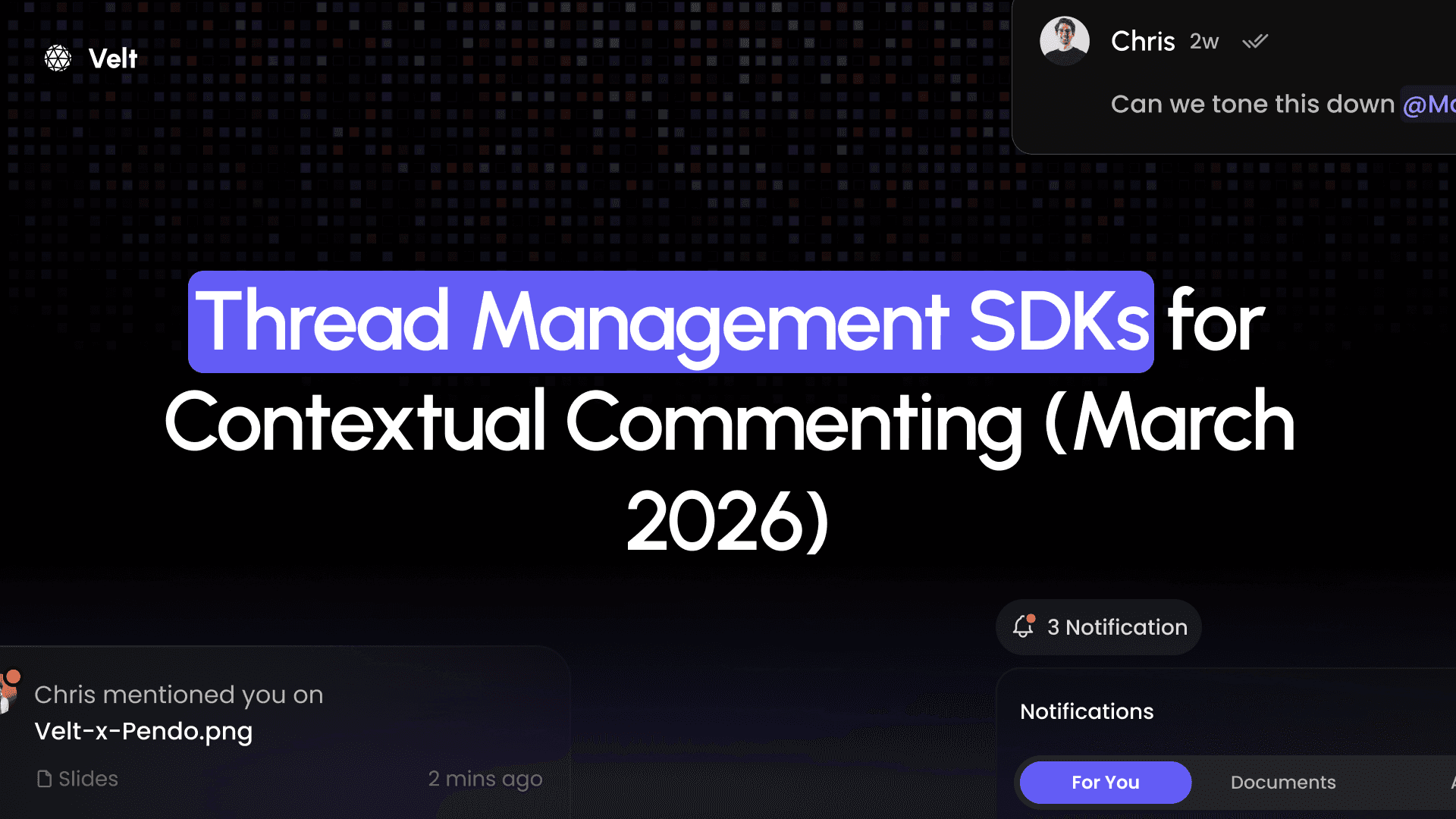 Thread Management SDKs for Contextual Commenting (March 2026)