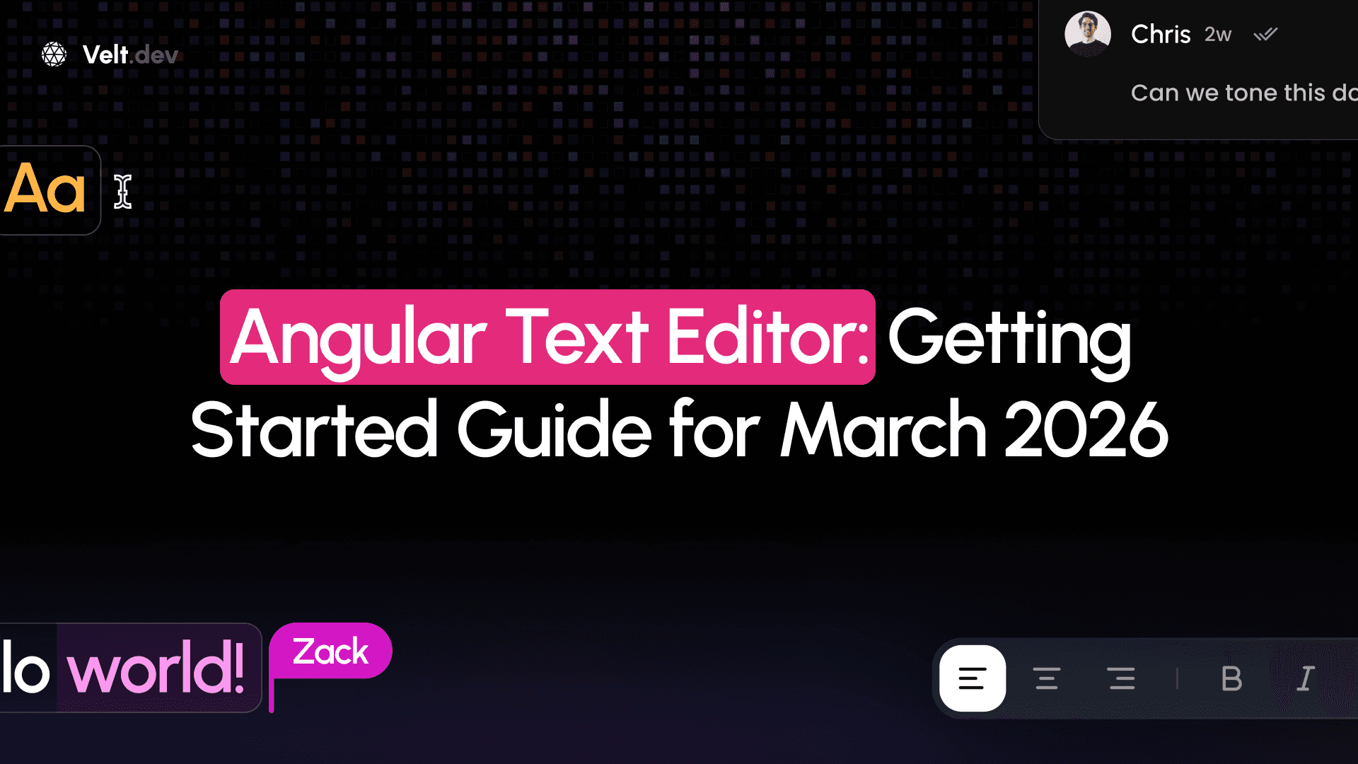 Angular Text Editor: Getting Started Guide for March 2026