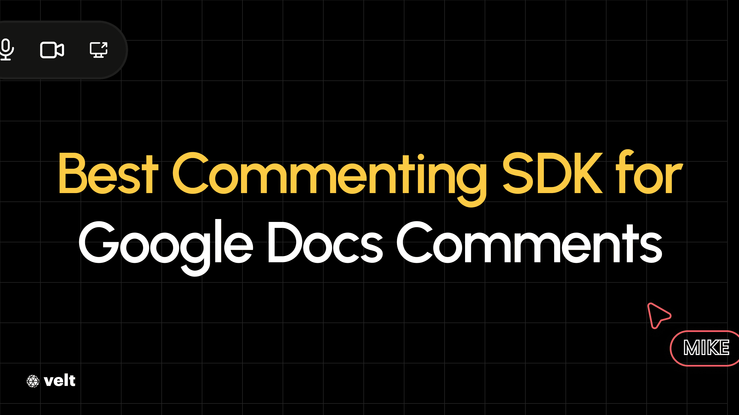 Best Commenting SDK for Google Docs Style Comments