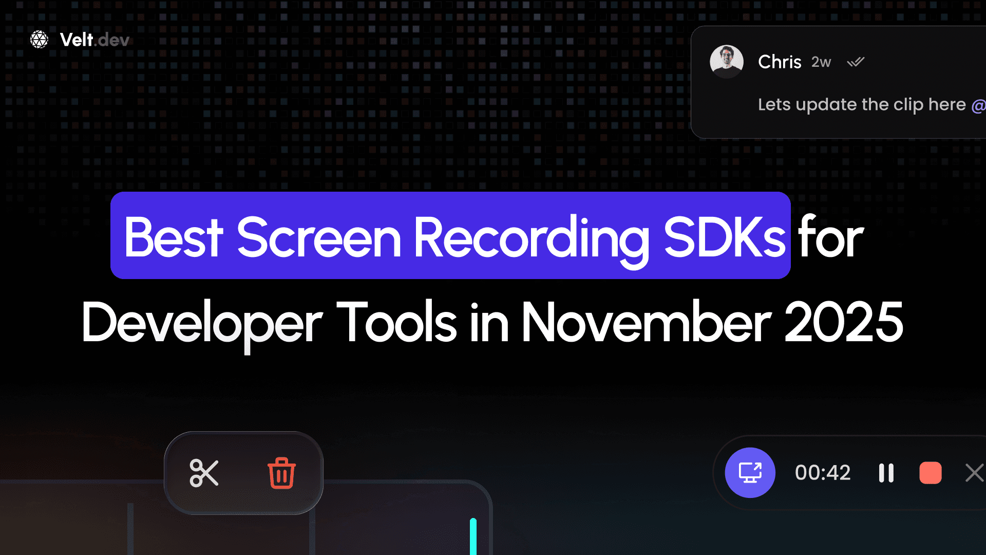 Best Screen Recording SDKs for Developer Tools (January 2026 Update)