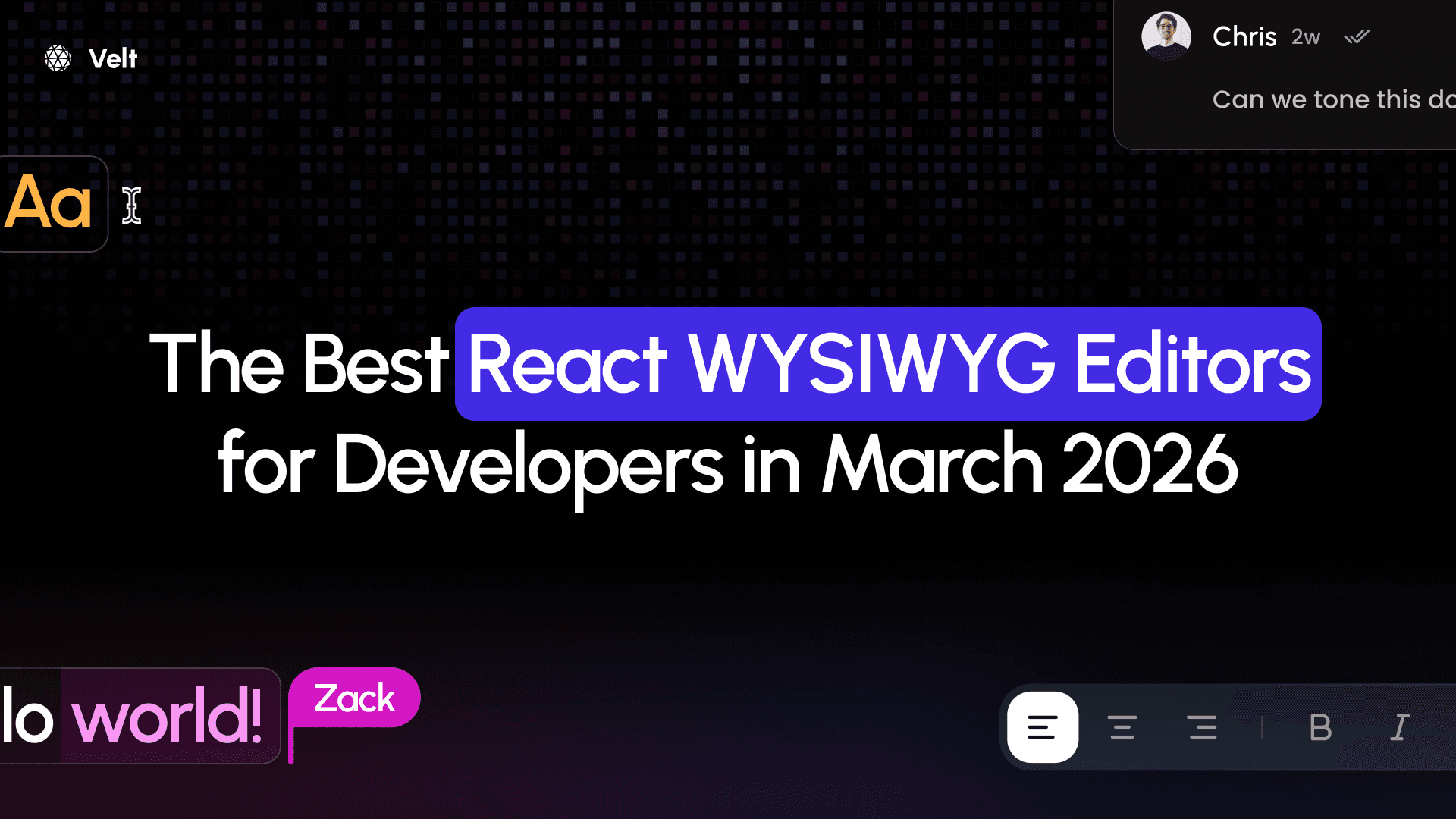 The Best React WYSIWYG Editors for Developers in March 2026